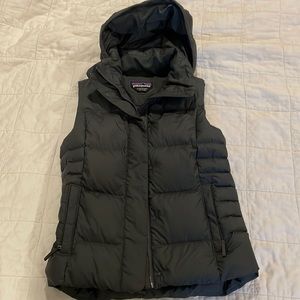 Patagonia womens Hi Loft Down Hooded Vest